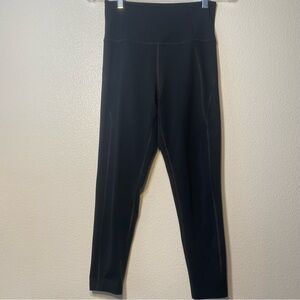 Girlfriend Collective Black 7/8 High Waist Leggings Womens Small